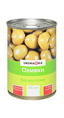 Оливки ЮНИМАРКА б/к 280г