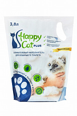 Наполнитель для кошачьего туалета Happy Cat цеолит 6л (син)