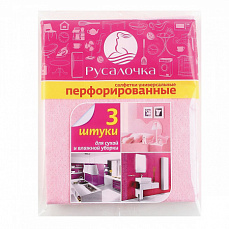 Салфетки Русалочка 3 шт перфориров.