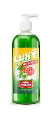 Гель для душа Luxy Фруктовый поцелуй 1л с дозатором фейхоа и грейпфрут