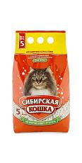 Наполнитель для кошачьего туалета Сибирский котик экстра 5л