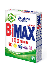 Порошок стир. BIMAX Автомат ручная стирка 100 пятен 400гр.