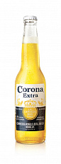 Пивной напиток Корона Экстра 0,355 л ст/б