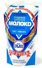 Молоко сгущ.с сахаром 8,5% Рогачевский МКК 380г 1/30